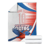 Personalised South Australia Oztag Bird Blanket Australian Tag Rugby Bird Mascot