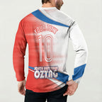 Personalised South Australia Oztag Bird Button Sweatshirt Australian Tag Rugby Bird Mascot