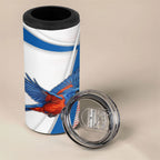 Personalised South Australia Oztag Bird 4 in 1 Can Cooler Tumbler Australian Tag Rugby Bird Mascot
