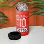 Personalised South Australia Oztag Bird 4 in 1 Can Cooler Tumbler Australian Tag Rugby Bird Mascot
