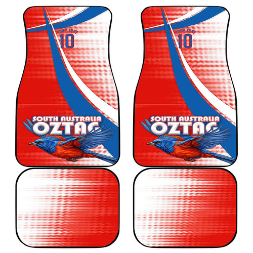Personalised South Australia Oztag Bird Car Mats Australian Tag Rugby Bird Mascot