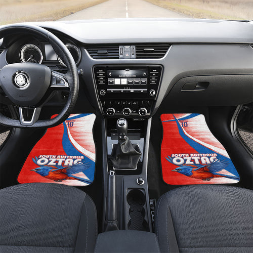 Personalised South Australia Oztag Bird Car Mats Australian Tag Rugby Bird Mascot