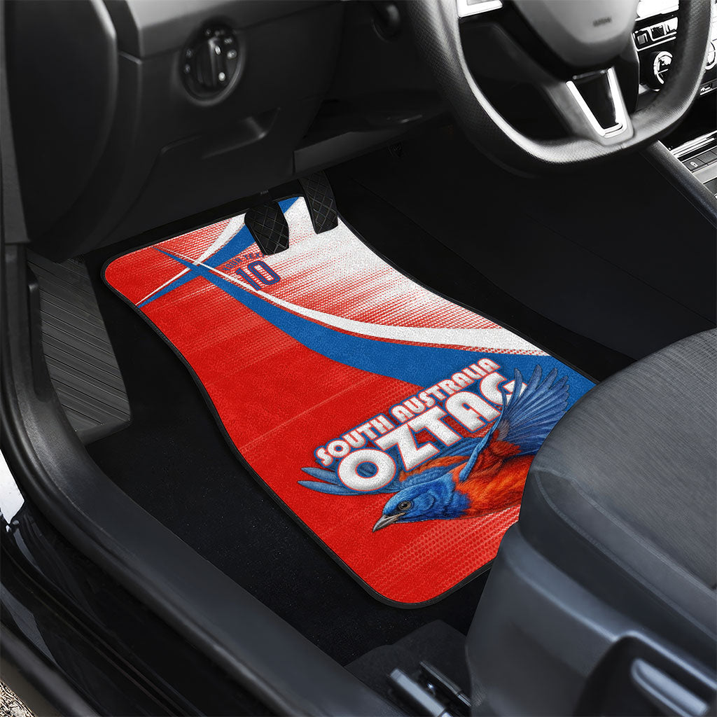 Personalised South Australia Oztag Bird Car Mats Australian Tag Rugby Bird Mascot