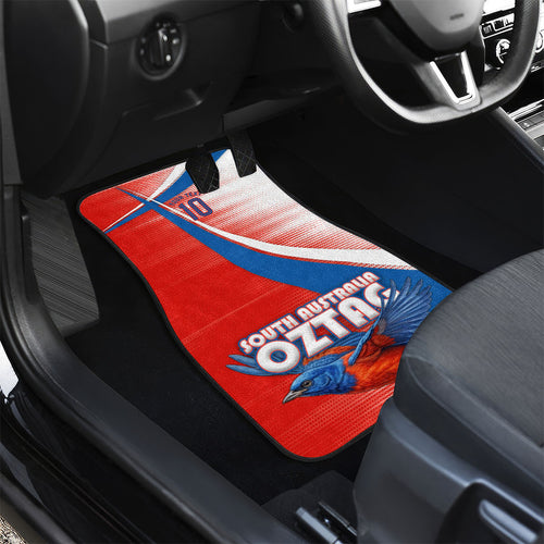 Personalised South Australia Oztag Bird Car Mats Australian Tag Rugby Bird Mascot