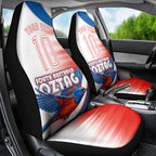 Personalised South Australia Oztag Bird Car Seat Cover Australian Tag Rugby Bird Mascot