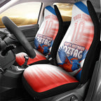 Personalised South Australia Oztag Bird Car Seat Cover Australian Tag Rugby Bird Mascot
