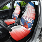Personalised South Australia Oztag Bird Car Seat Cover Australian Tag Rugby Bird Mascot