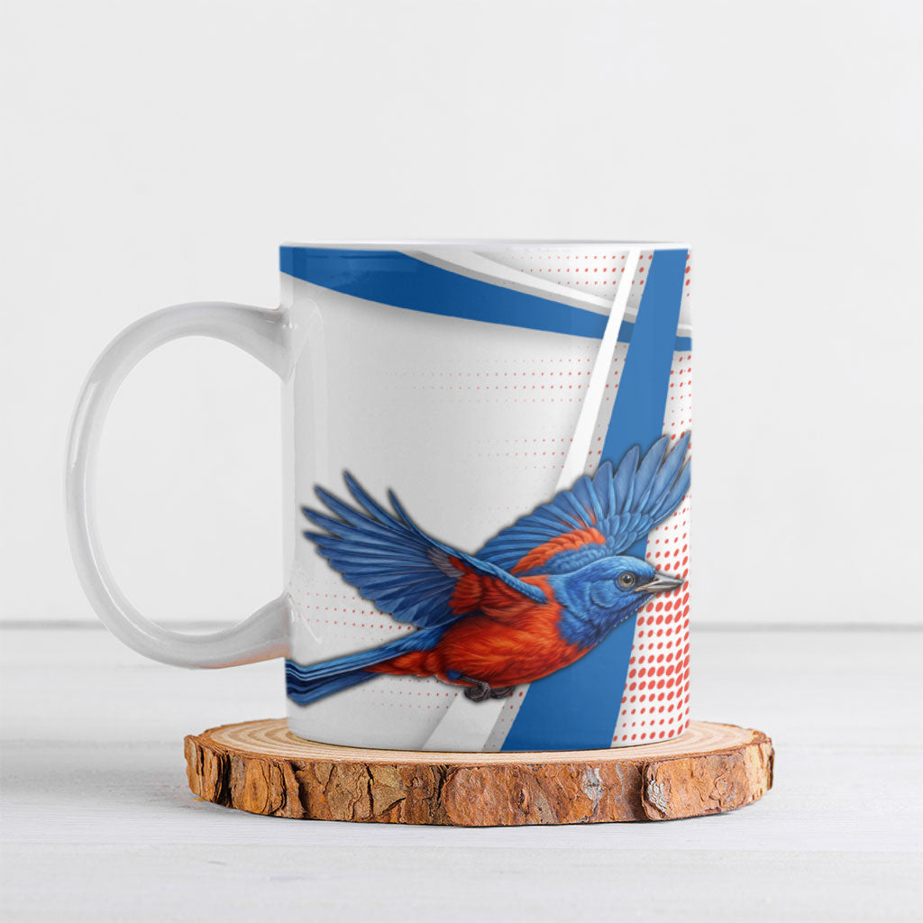Personalised South Australia Oztag Bird Ceramic Mug Australian Tag Rugby Bird Mascot