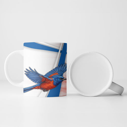 Personalised South Australia Oztag Bird Ceramic Mug Australian Tag Rugby Bird Mascot