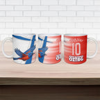 Personalised South Australia Oztag Bird Ceramic Mug Australian Tag Rugby Bird Mascot