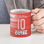 Personalised South Australia Oztag Bird Ceramic Mug Australian Tag Rugby Bird Mascot