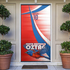 Personalised South Australia Oztag Bird Door Cover Australian Tag Rugby Bird Mascot
