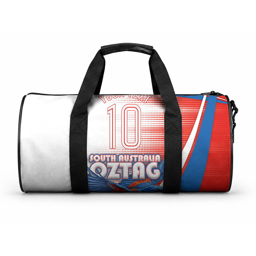 Personalised South Australia Oztag Bird Duffle Bag Australian Tag Rugby Bird Mascot