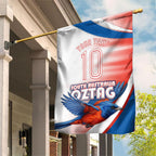 Personalised South Australia Oztag Bird Garden Flag Australian Tag Rugby Bird Mascot