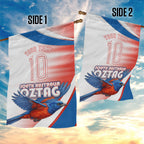 Personalised South Australia Oztag Bird Garden Flag Australian Tag Rugby Bird Mascot