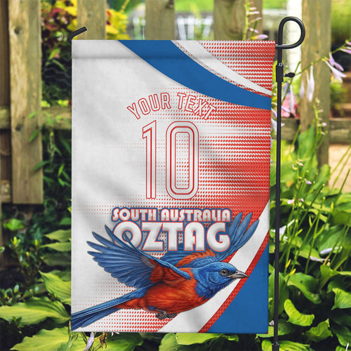 Personalised South Australia Oztag Bird Garden Flag Australian Tag Rugby Bird Mascot