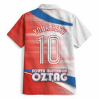 Personalised South Australia Oztag Bird Hawaiian Shirt Australian Tag Rugby Bird Mascot