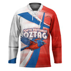 Personalised South Australia Oztag Bird Hockey Jersey Australian Tag Rugby Bird Mascot