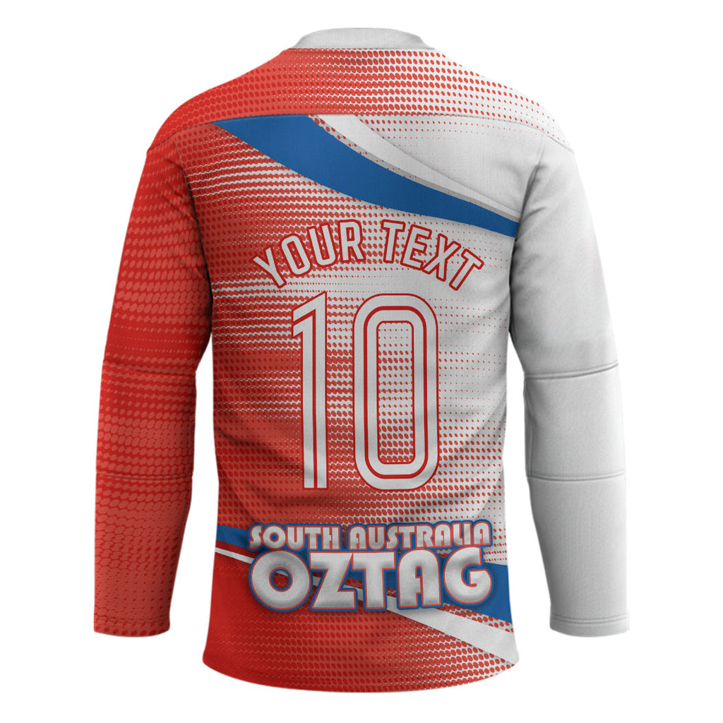 Personalised South Australia Oztag Bird Hockey Jersey Australian Tag Rugby Bird Mascot