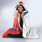 Personalised South Australia Oztag Bird Hooded Blanket Australian Tag Rugby Bird Mascot