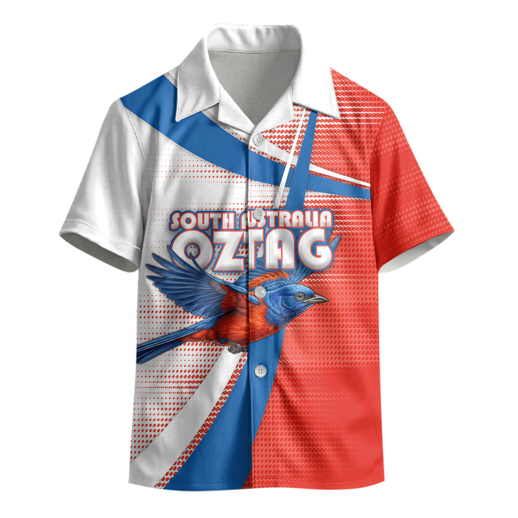 Personalised South Australia Oztag Bird Kid Hawaiian Shirt Australian Tag Rugby Bird Mascot