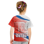 Personalised South Australia Oztag Bird Kid T Shirt Australian Tag Rugby Bird Mascot