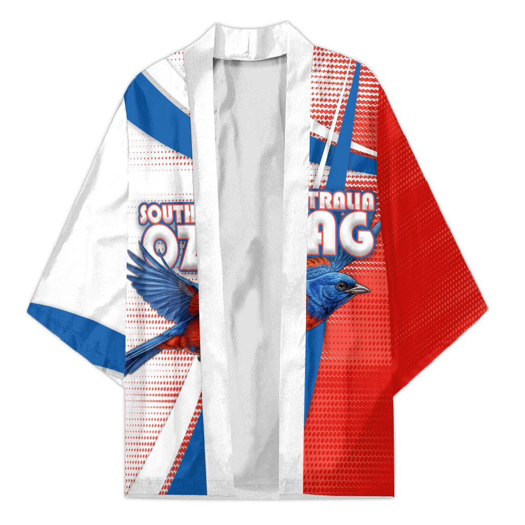 Personalised South Australia Oztag Bird Kimono Australian Tag Rugby Bird Mascot