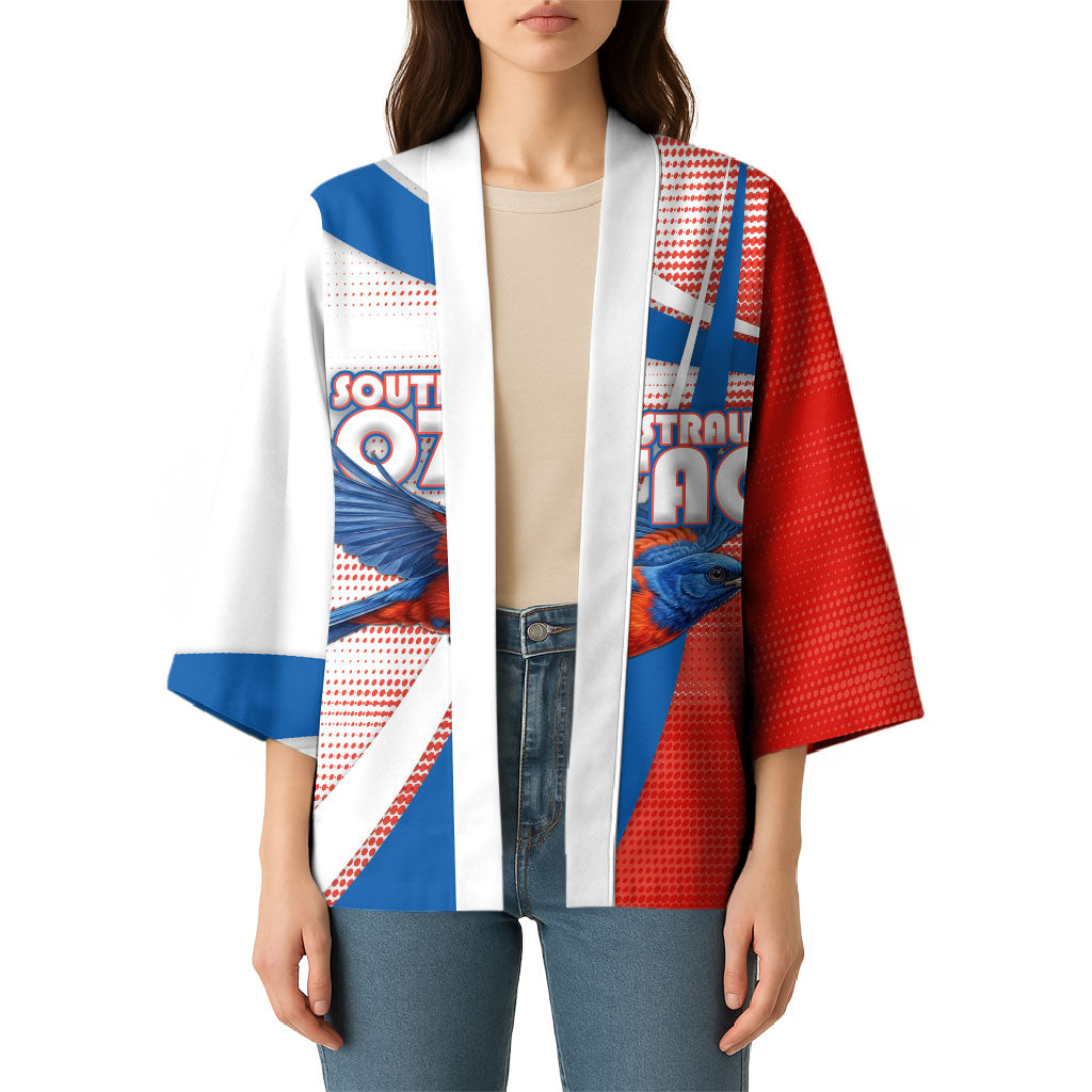 Personalised South Australia Oztag Bird Kimono Australian Tag Rugby Bird Mascot