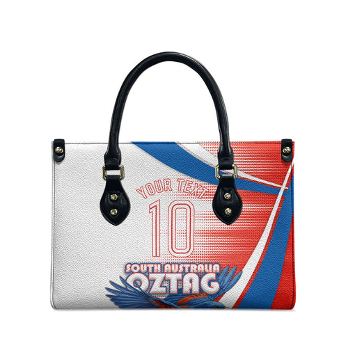 Personalised South Australia Oztag Bird Leather Bag Australian Tag Rugby Bird Mascot