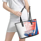 Personalised South Australia Oztag Bird Leather Tote Bag Australian Tag Rugby Bird Mascot