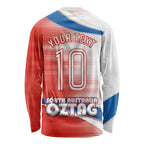 Personalised South Australia Oztag Bird Long Sleeve Shirt Australian Tag Rugby Bird Mascot