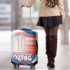 Personalised South Australia Oztag Bird Luggage Cover Australian Tag Rugby Bird Mascot