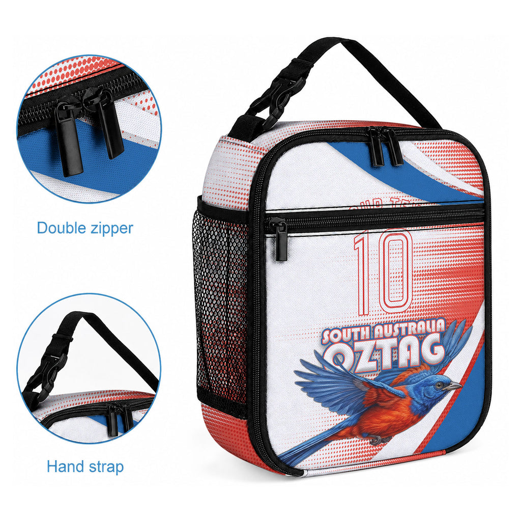 Personalised South Australia Oztag Bird Lunch Bag Australian Tag Rugby Bird Mascot