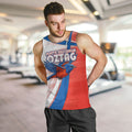 Personalised South Australia Oztag Bird Men Tank Top Australian Tag Rugby Bird Mascot