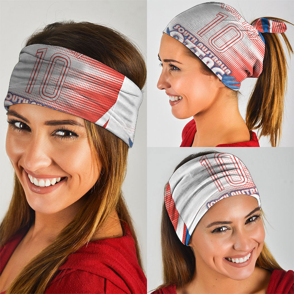 Personalised South Australia Oztag Bird Neck Gaiter Australian Tag Rugby Bird Mascot