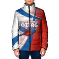 Personalised South Australia Oztag Bird Padded Jacket Australian Tag Rugby Bird Mascot