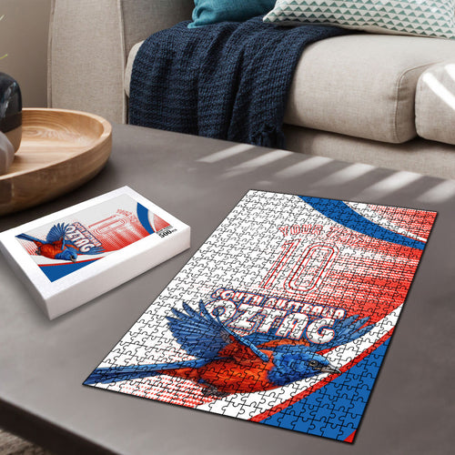 Personalised South Australia Oztag Bird Puzzle Australian Tag Rugby Bird Mascot