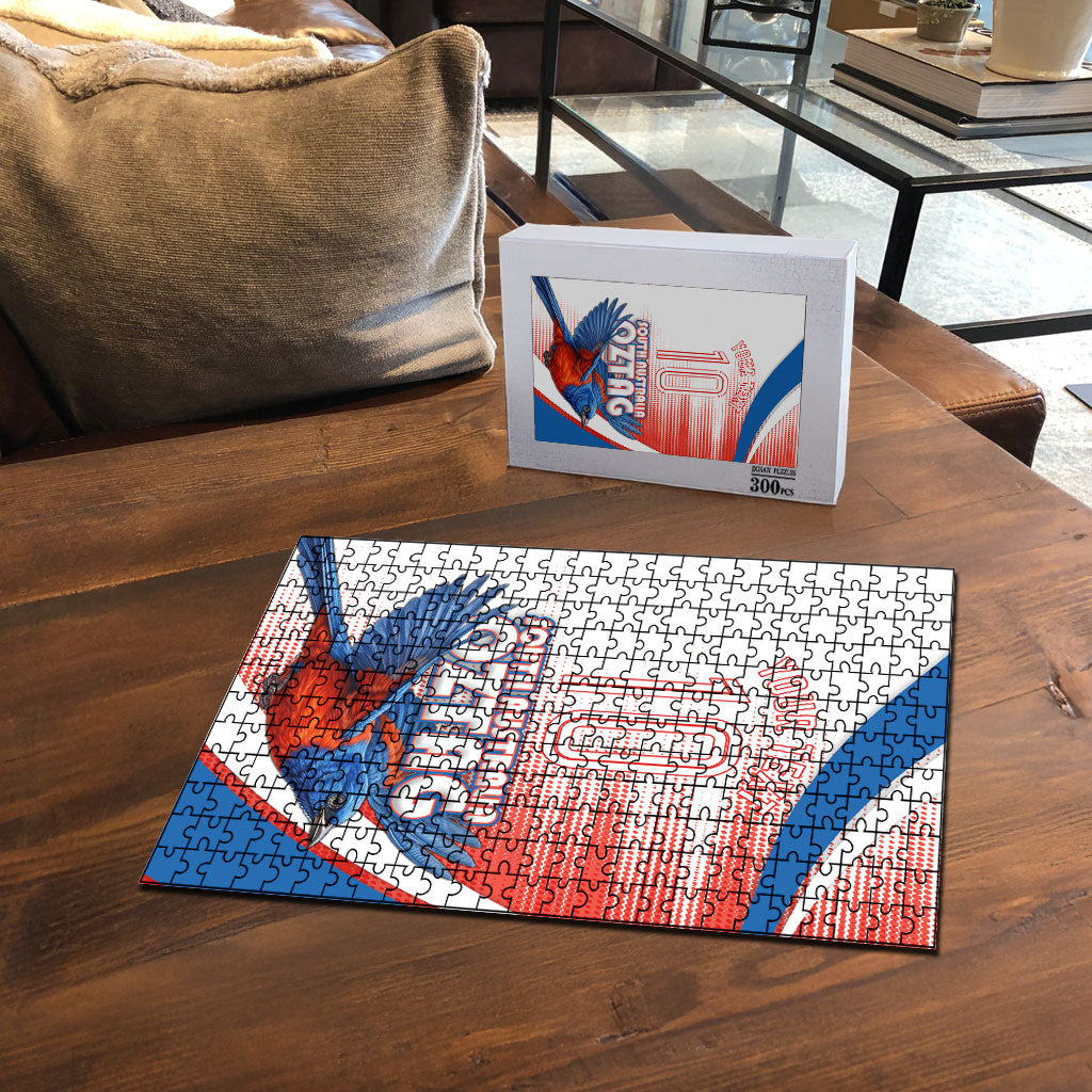 Personalised South Australia Oztag Bird Puzzle Australian Tag Rugby Bird Mascot