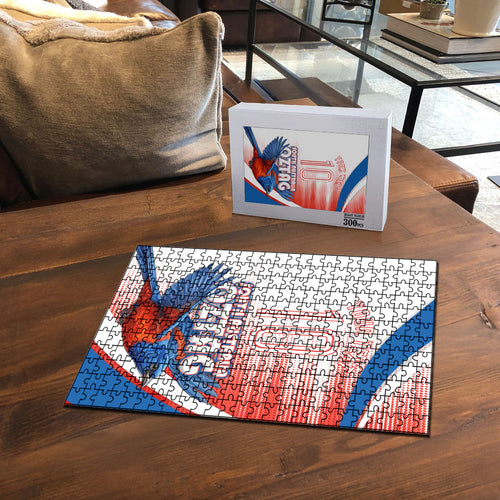 Personalised South Australia Oztag Bird Puzzle Australian Tag Rugby Bird Mascot