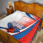Personalised South Australia Oztag Bird Quilt Australian Tag Rugby Bird Mascot