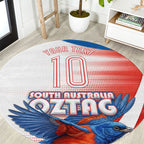 Personalised South Australia Oztag Bird Round Carpet Australian Tag Rugby Bird Mascot