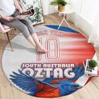 Personalised South Australia Oztag Bird Round Carpet Australian Tag Rugby Bird Mascot