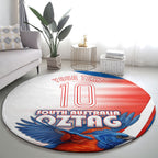 Personalised South Australia Oztag Bird Round Carpet Australian Tag Rugby Bird Mascot