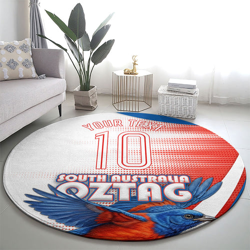 Personalised South Australia Oztag Bird Round Carpet Australian Tag Rugby Bird Mascot
