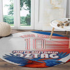 Personalised South Australia Oztag Bird Round Carpet Australian Tag Rugby Bird Mascot