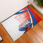Personalised South Australia Oztag Bird Rubber Doormat Australian Tag Rugby Bird Mascot