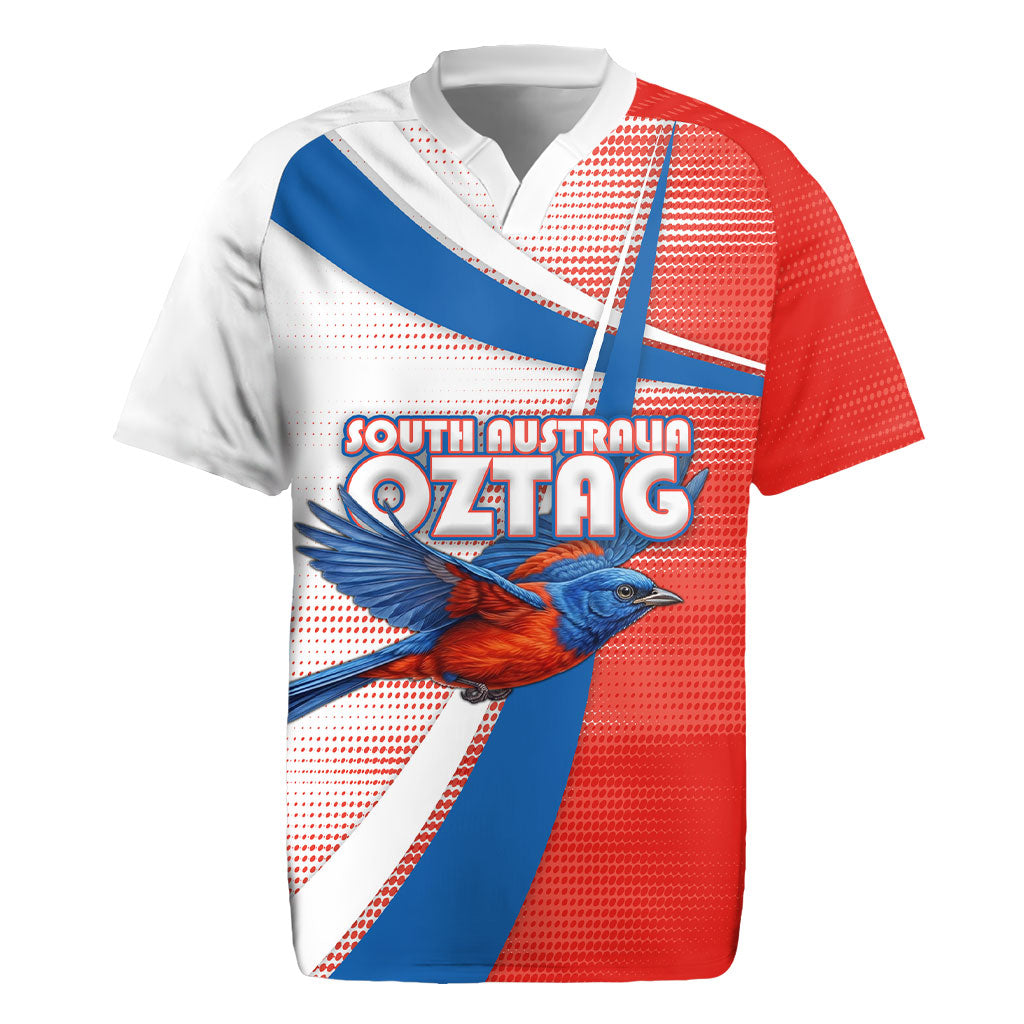 Personalised South Australia Oztag Bird Rugby Jersey Australian Tag Rugby Bird Mascot
