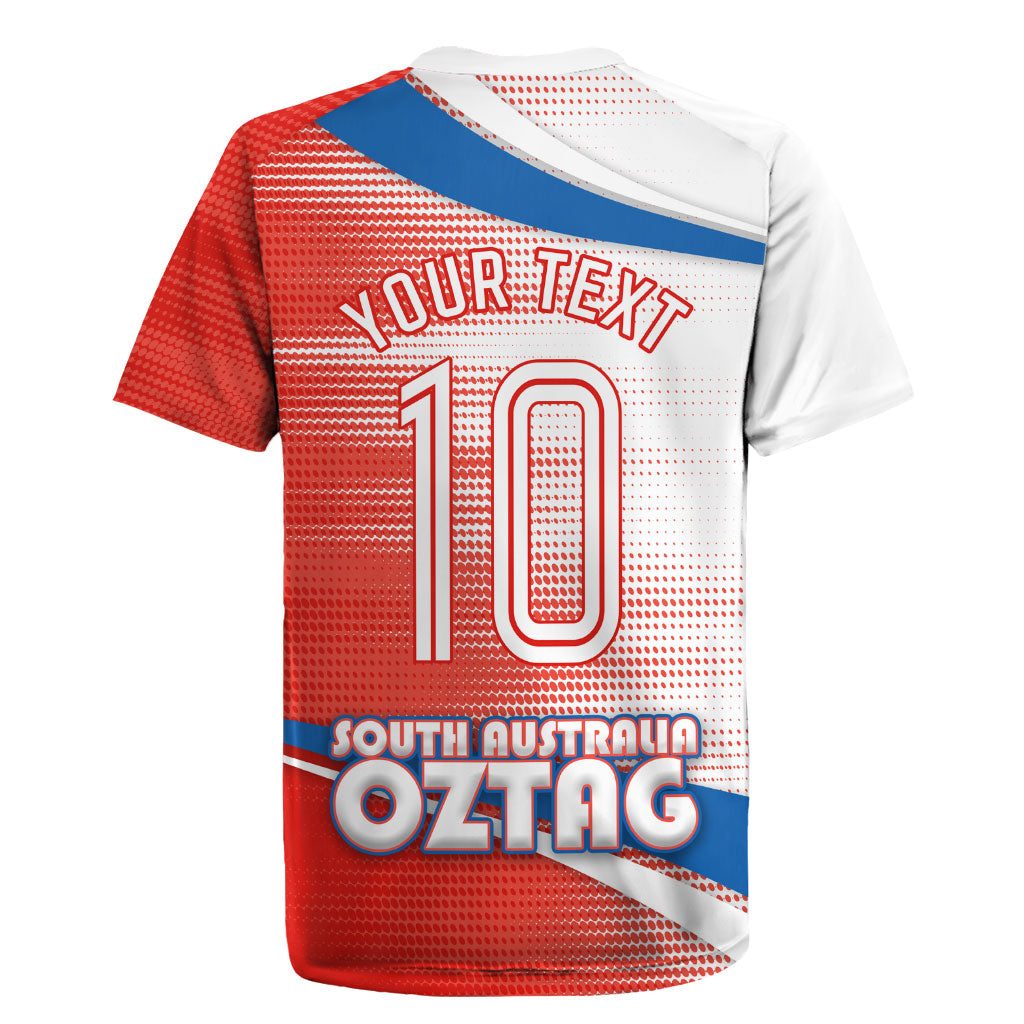 Personalised South Australia Oztag Bird Rugby Jersey Australian Tag Rugby Bird Mascot