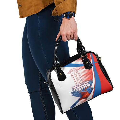 Personalised South Australia Oztag Bird Shoulder Handbag Australian Tag Rugby Bird Mascot