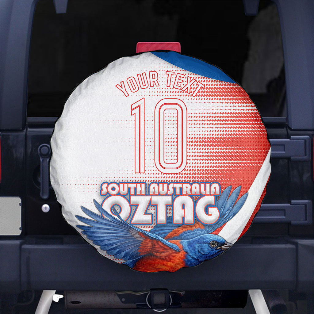 Personalised South Australia Oztag Bird Spare Tire Cover Australian Tag Rugby Bird Mascot
